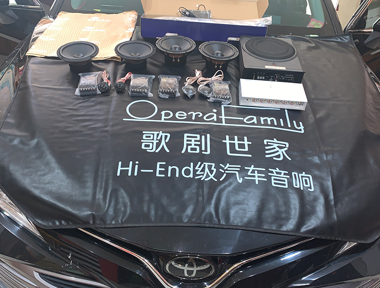 升級(jí)4.1聲道系統(tǒng)之后，豐田凱美瑞車主這...