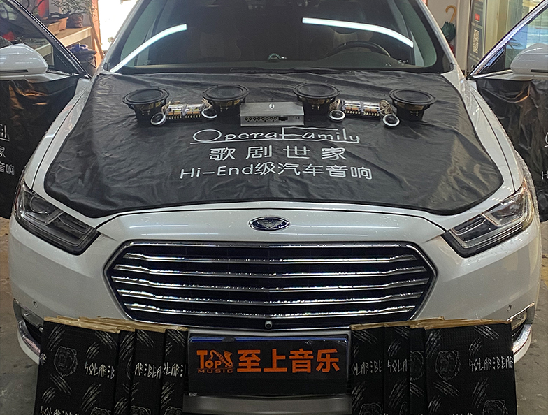 福特金牛座升級歌劇世家喇叭加DSP功放 簡單改裝收獲滿意音質(zhì)！